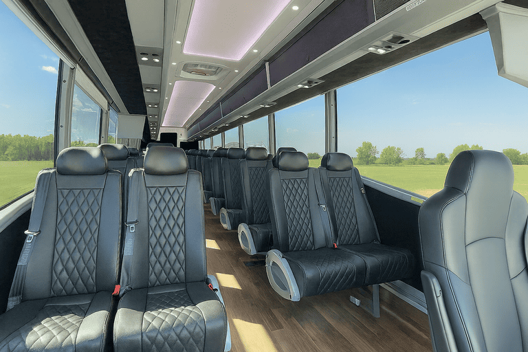 coach bus in Nashville