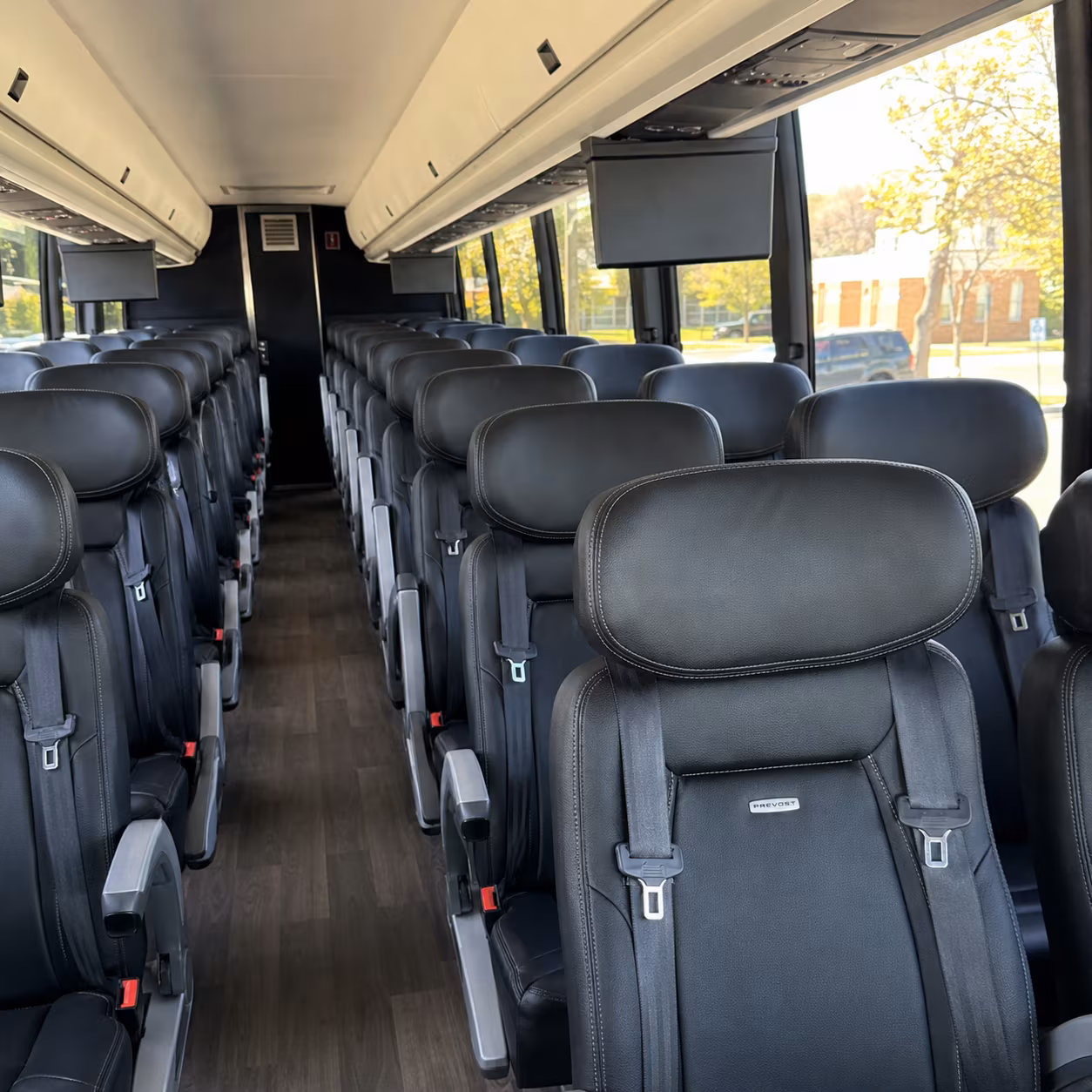 nashville charter bus inside