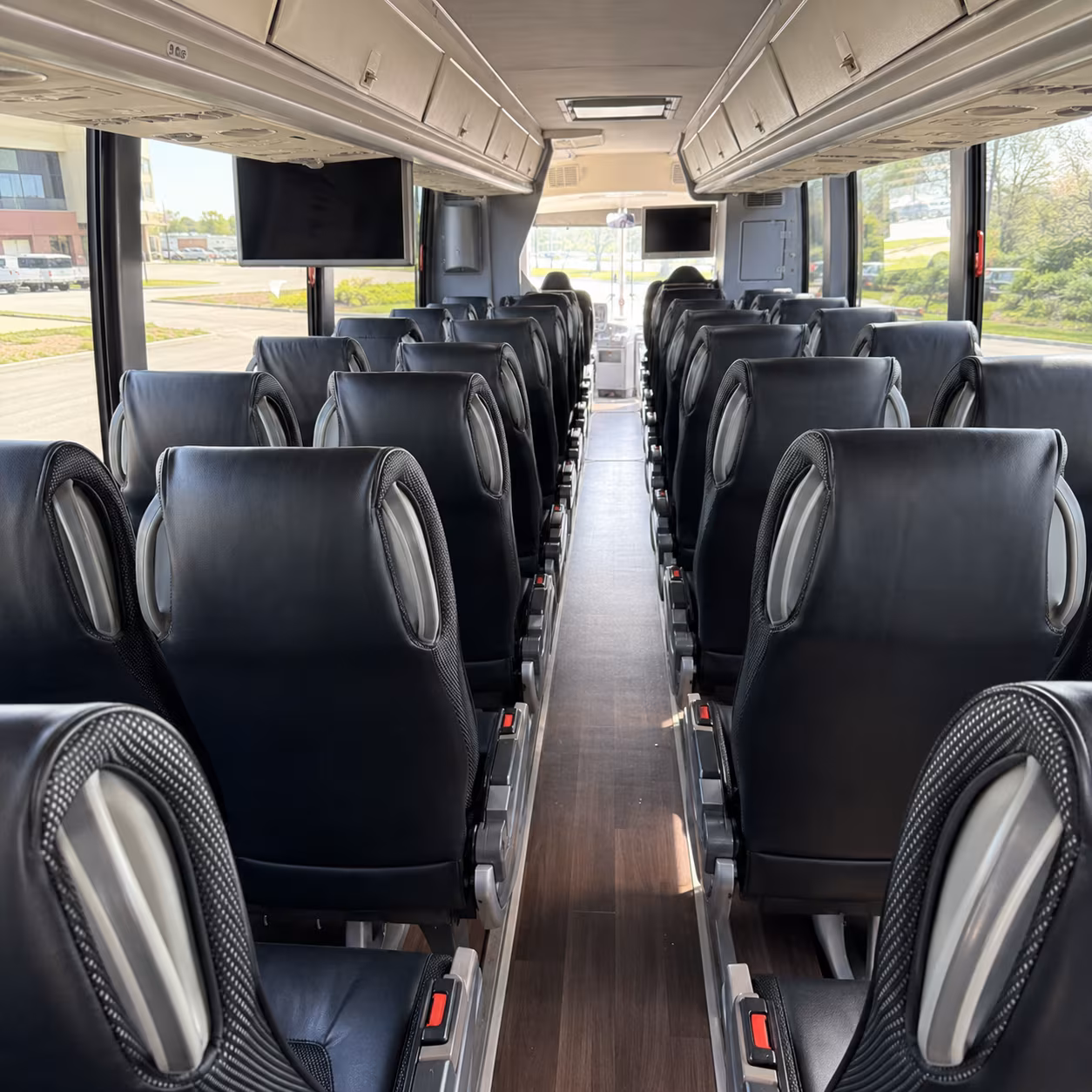 nashville charter bus interior