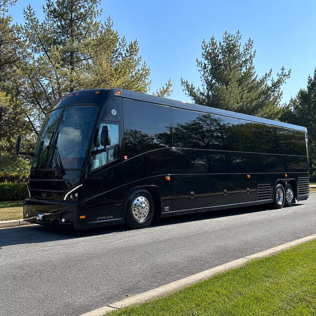 nashville government military charter bus rental