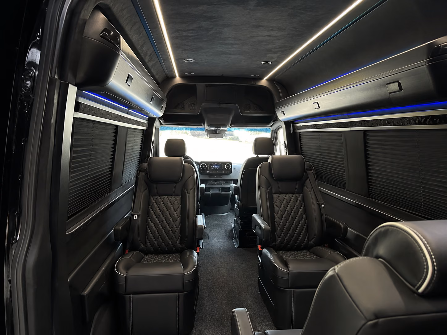 nashville sprinter van with driver interior